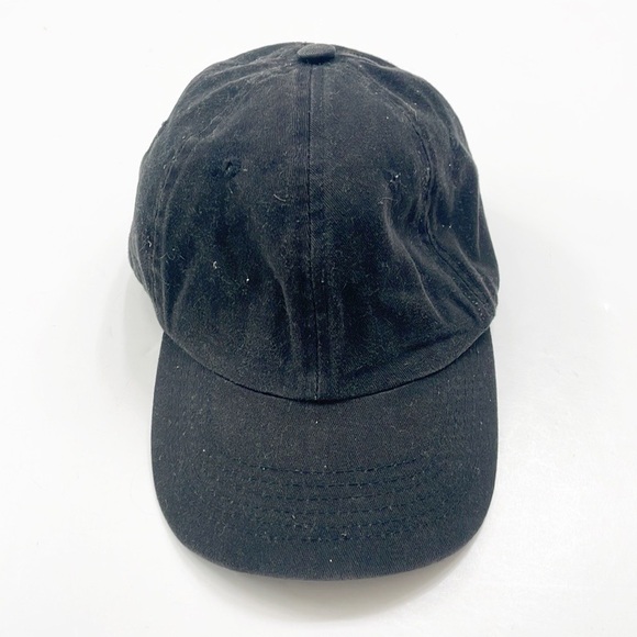 Solid black ball cap / hat - Picture 2 of 7
